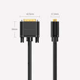 DVI TO DVI Erkek Kablo 2 mt 24+1 DVI Çevirici Dönüştürücü